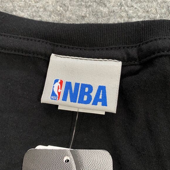 Boston Celtics Glitter Logo V-Neck Shirt Womens Medium Black NBA Basketball NWT - Picture 12 of 16